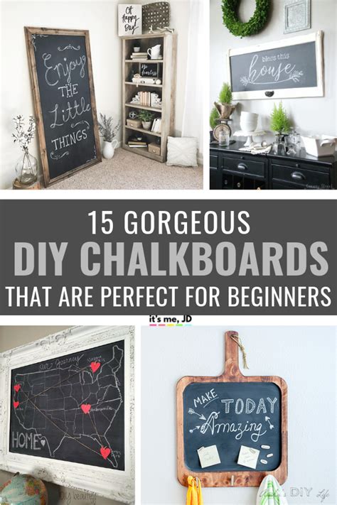 One of my greatest loves. 15 Easy DIY Chalkboard Project Ideas That Are Perfect For ...