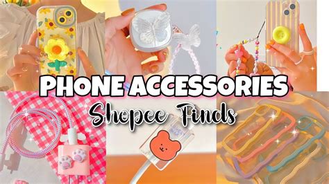 Kawaii Phone Accessories You Can Find On Shopee Youtube