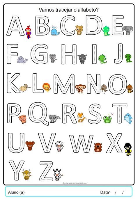 Alfabeto Atividade De Alfabeto Para Tracejar E Identi Vrogue Co