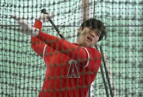 Mlb Shohei Ohtani Begins 4th Spring Training With The Angels 015