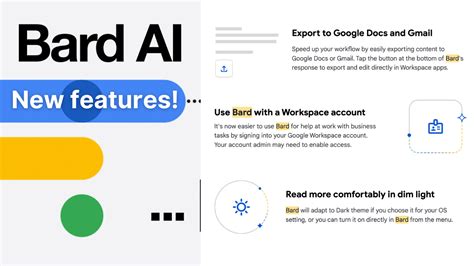 Google Bard New Features Google Docs Gmail Workspace Automation