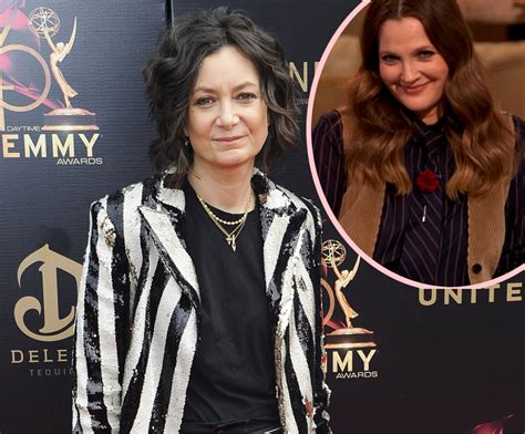 Sara Gilbert Reveals First Girl Kiss Was With Drew Barrymore Perez Hilton