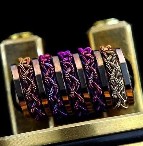 › best coil wire for vaping. Braided coil by @schizopart! www.cuttwood.com #cuttwood # ...