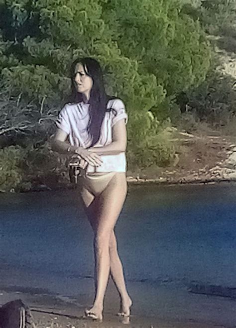 Candid Dakota Johnson On The Beach In Spetses Island Greece My Xxx Hot Girl