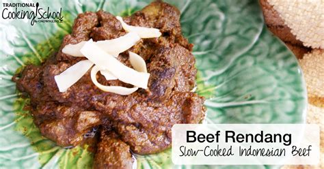 Beef Rendang Slow Cooked Indonesian Beef Recipe