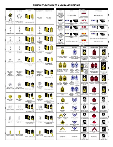 Warrant Officer Ranks In Order Military Ranks Navy Pinterest