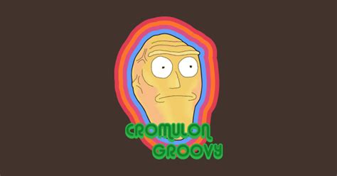 Cromulon Groovy Rick And Morty T Shirt Teepublic
