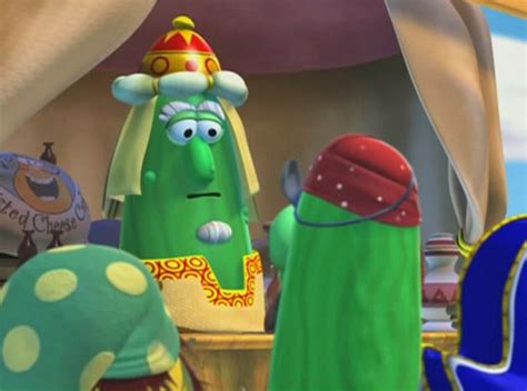 When the singing veggies encounter some car trouble, they are stranded at an old rundown seafood joint, where nothing is quite as it seems. Whatsoever Critic: "Jonah: A Veggietales Movie" Movie Review