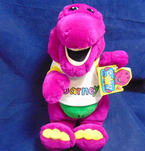 1992 Barney Plush Stuffed Toy Dinosaur The Lyons Group Etsy