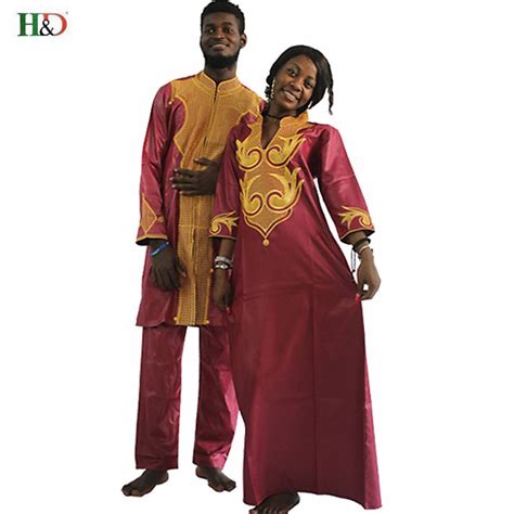 Handd Dashiki African Couple Dress Clothing For Men And Women Friends Get