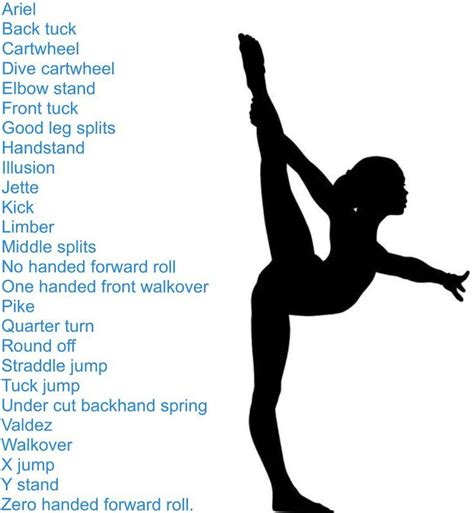 Abc Gymnastics Challenge Gymnastics Tricks Gymnastics Stretches