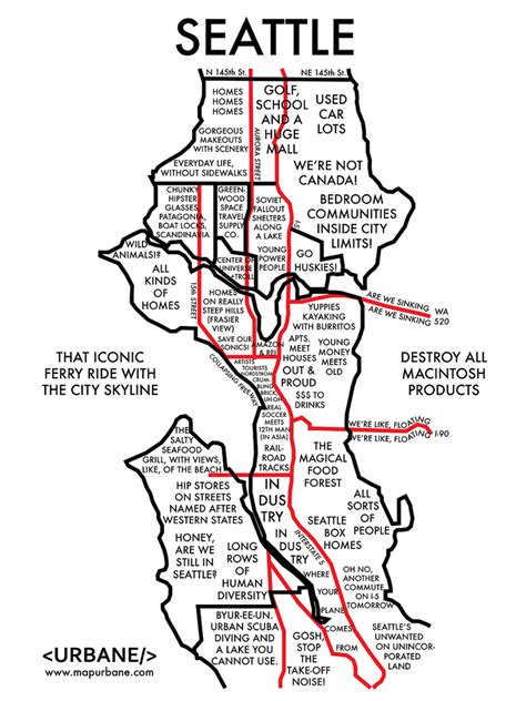 27 Map Of Seattle Districts Online Map Around The World