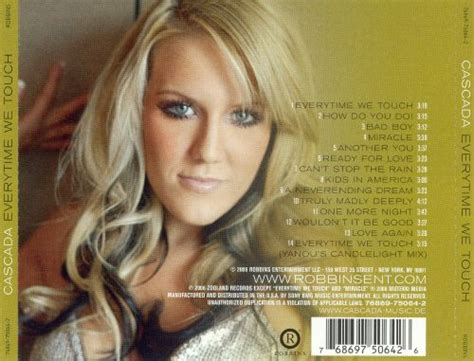 Everytime We Touch Cascada Songs Reviews Credits Allmusic