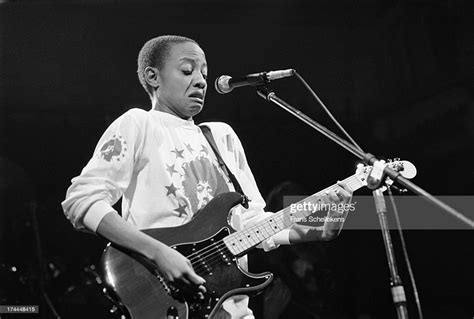 American Guitarist Gail Ann Dorsey Performs Live On Stage At The