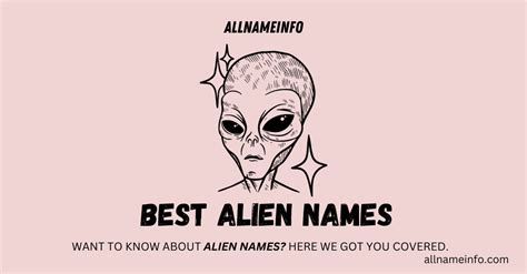 Alien Names Naming Your Extraterrestrial Creations