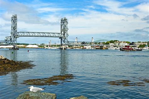 Piscataqua River In Portsmouth Nh Editorial Stock Photo Image Of