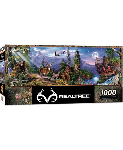 Masterpieces Puzzles Panoramic Realtree 1000 Piece Adult Jigsaw