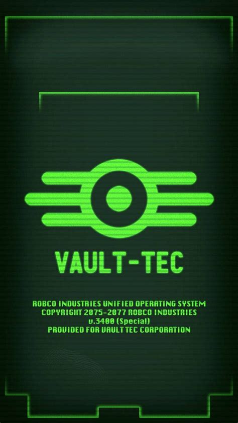 Fallout Vault Tec Vault Tec Hd Phone Wallpaper Pxfuel