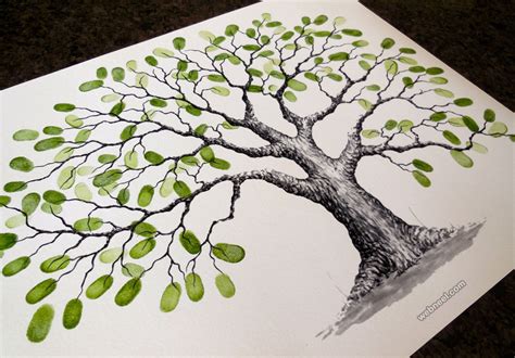 Time lapse of tree drawing tutorial. Tree Drawing By Lastingkeepsakes 4 - Full Image