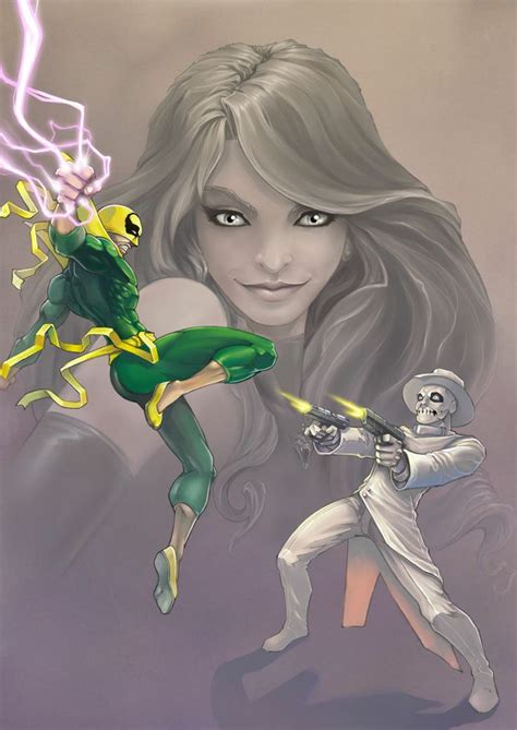 Iron Fist By ~javigarcia On Deviantart Marvel Villains Marvel Rogue