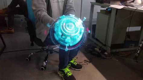 Hologram Led Fan With 3d Holographic Advertising Vision Display Youtube