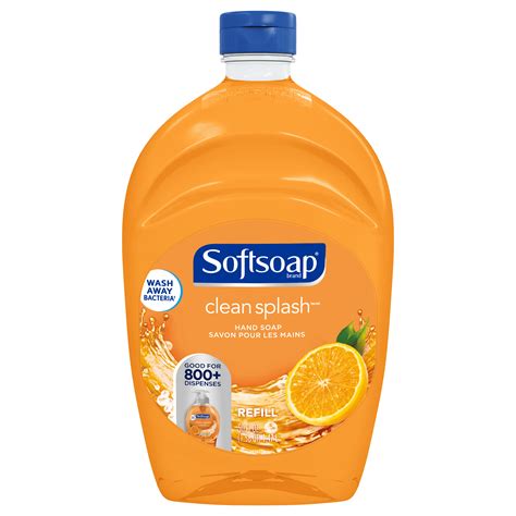 Softsoap Liquid Hand Soap Refill Clean Splash 50 Oz