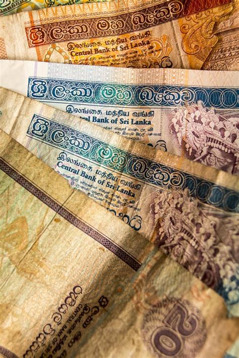 Valuta Dello Sri Lanka Fotografia Stock Immagine Di Media 27682328