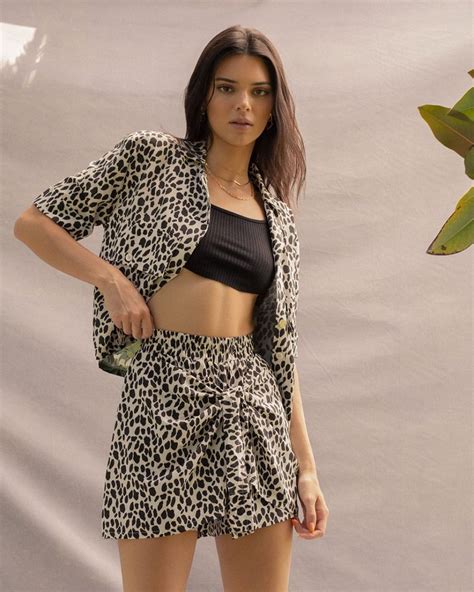 At age 14 in 2012, she collaborated with the clothing brand pacsun, along with her sister kendall, and created a line. Kendall Jenner - Kendall + Kylie Summer Collection 2019
