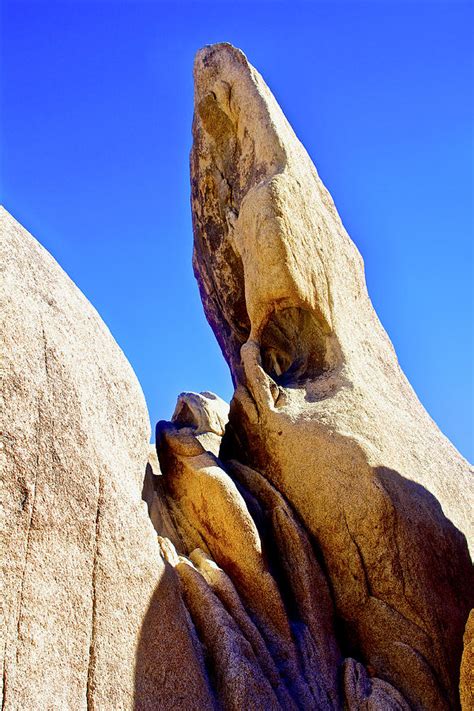 Pointed Rock Arch Rock In Joshua Tree National Park California