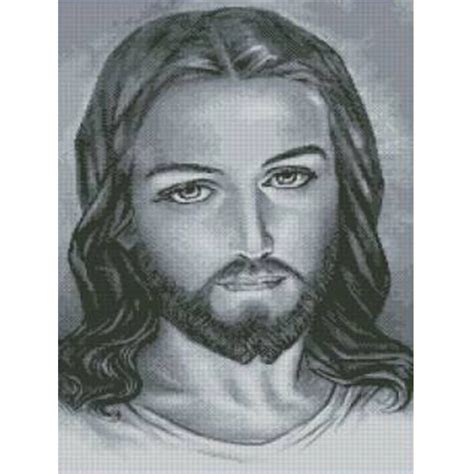 Needlework Jesus Photo 5d Diy Diamond Painting Embroidered Diamond