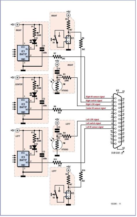 Arduino Nano Robot Controller Schematic Circuit Diagram