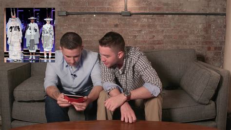 Watch Watch A Group Of Straight Guys React To Fashion Week Teen Vogue