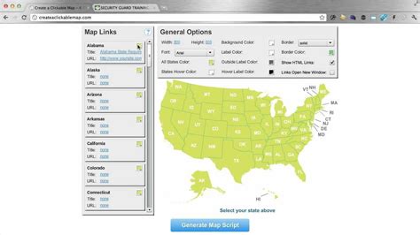 Create A Clickable Us Map For Free Quick Youtube