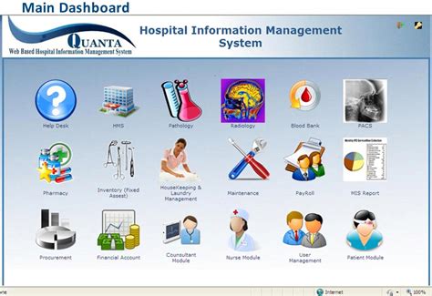 Web Based Hospital Information System Healthcare Software