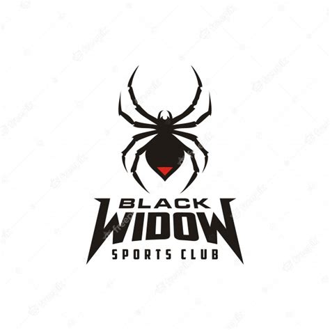 Black Widow Logo Spider Black Widow Logo Png Clipart 3278599