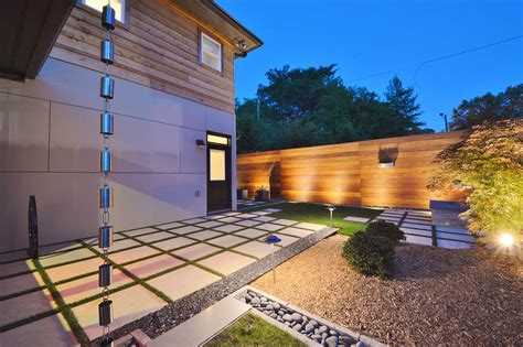 Sustainable Landscape Design Compliments Modern Architecture