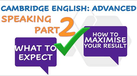 Make a note of your answers as you complete the test. CAMBRIDGE ADVANCED (CAE) SPEAKING PART 2: Overview ...