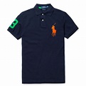Polo Ralph Lauren 經典電繡大馬Polo衫(Custom)-深藍色 | POLO衫 | Yahoo奇摩購物中心
