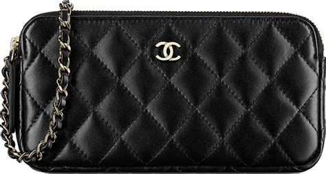 Chanel Pearl Zipped Wallet With Handle Bragmybag Vlrengbr