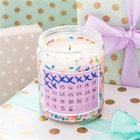 How To Make A Birthday Advent Candle For Your Besties Big