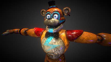 Security Breach Fnaf Fnaf Security Breach A 3d Model Collection By Reverasite