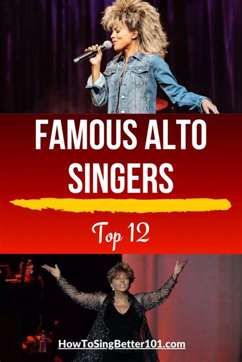 Famous Alto Singers Top 12 How To Sing Better 101