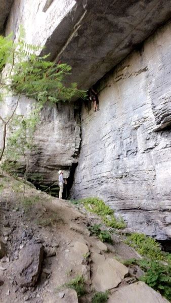 Rock Climb Hailes Traverse Aka Not The Fitz Roy Thacher State Park