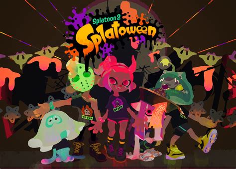 Official Splatoon 2 Splatoween Artwork For 2018 Revealed Nintendosoup