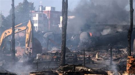 Lac Megantic The Runaway Train That Destroyed A Town Bbc News