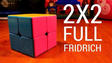 Resolver El Cubo Rubik 2x2 Con Full Fridrich Tutorial Todos Los