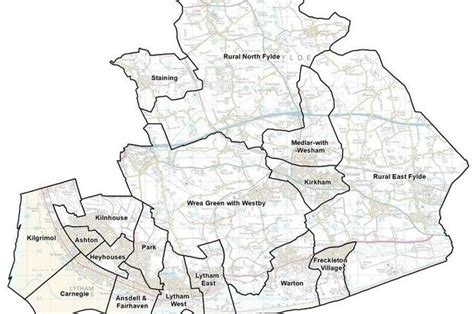 New Boundaries For Fylde Council Wards Means Fourteen Fewer Councillors