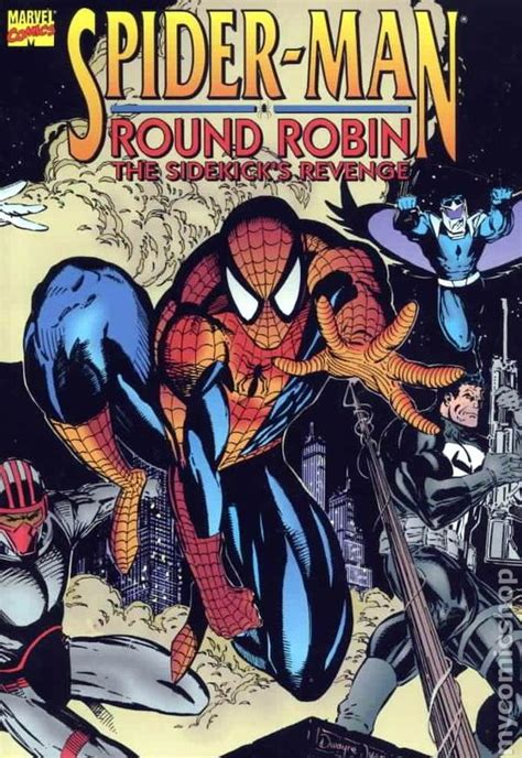 Spider Man Round Robin The Sidekicks Revenge Tpb 1994 Marvel Comic Books