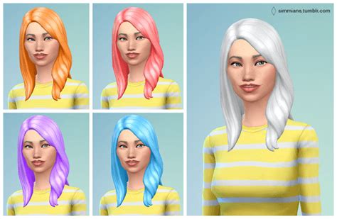 Sims 4 Hairstyles Downloads Sims 4 Updates Page 1841 Of 1841
