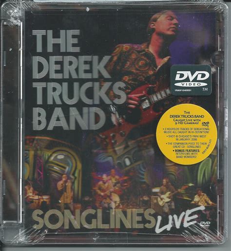 The Derek Trucks Band Songlines Live 2006 Dvd Discogs